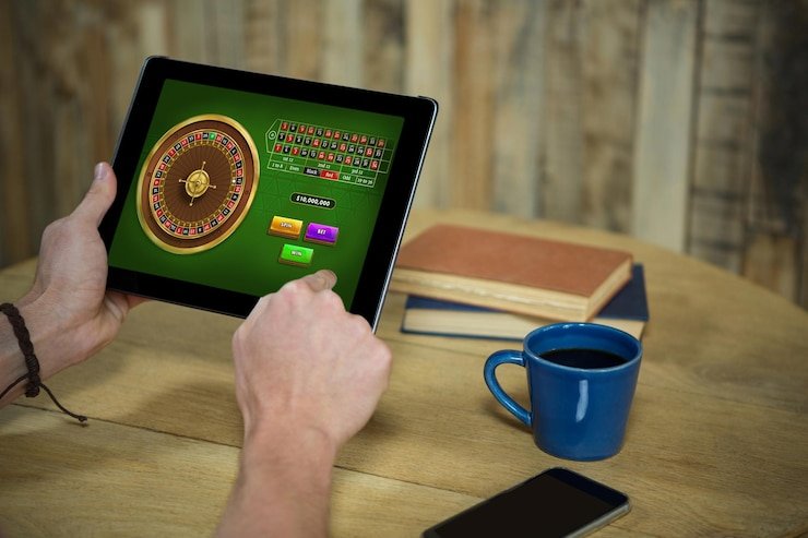 Antarmuka Bigger Bass Bonanza di aplikasi mobile bintangbet88